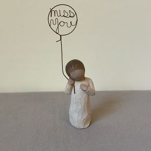 Willow Tree “Miss You” figurine.